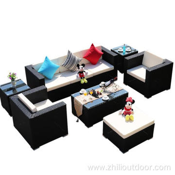 corner lounge sofa garden sofa rattan funiture outdoor